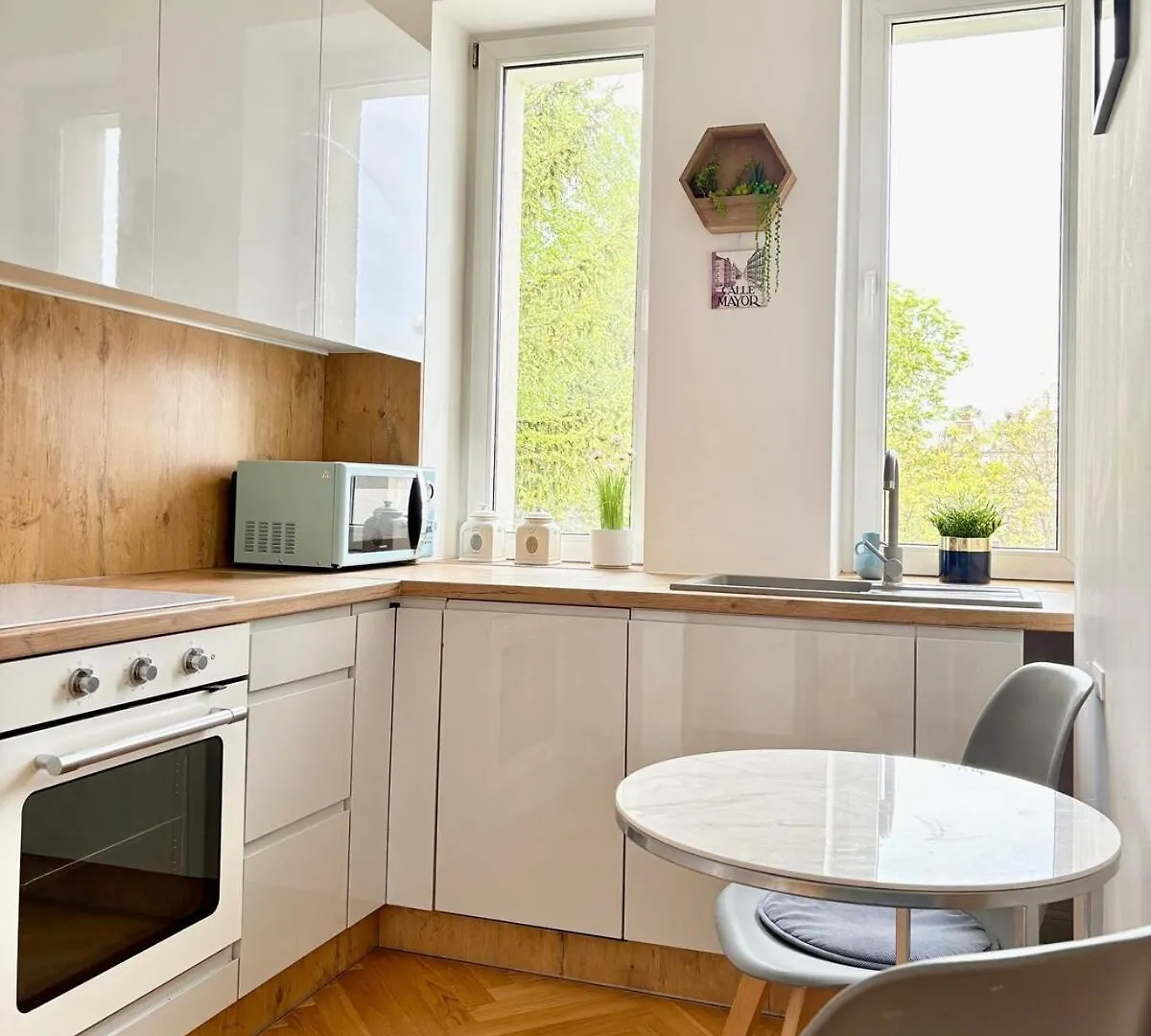 Moon River Apartment In Warsaw Premium Location Close To Metro Polonia